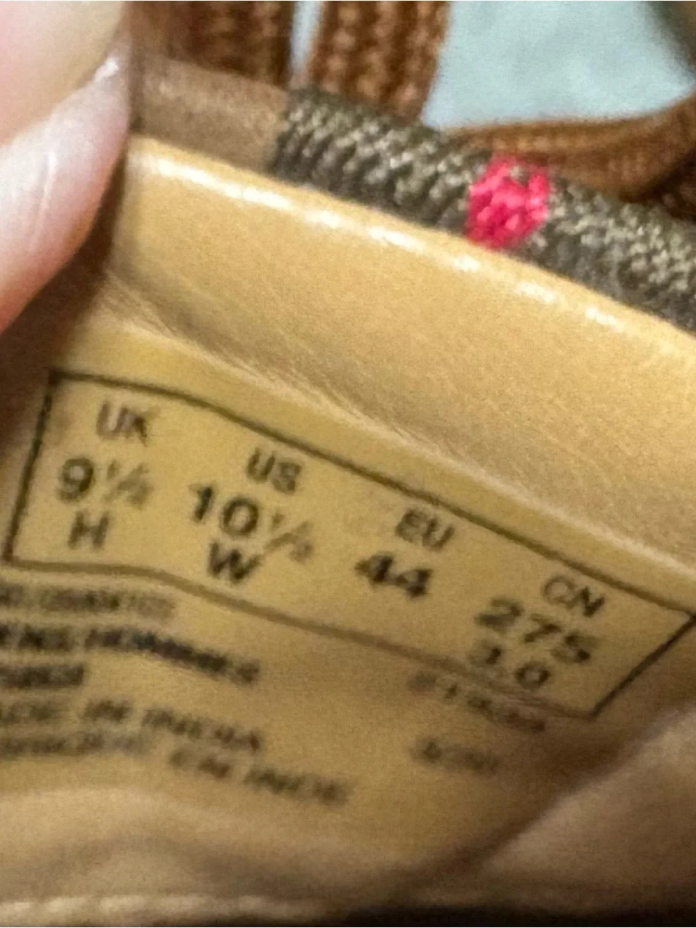 Clarks Brown Leather Men's Boat Shoes size 10 1/2 W